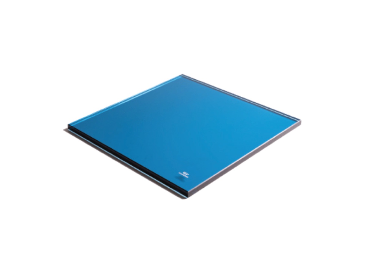 Dark Blue Tempered Glass