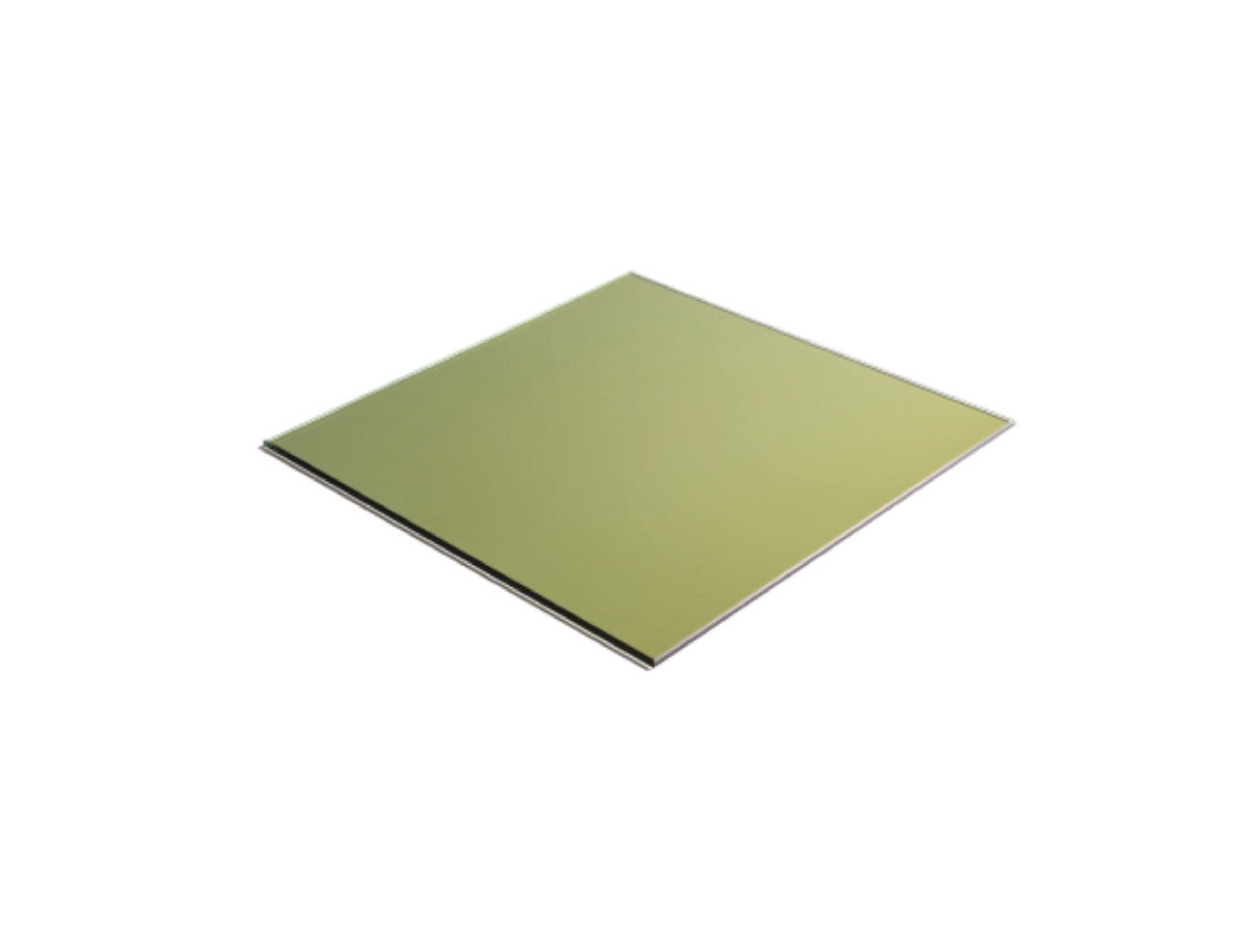 Reflective Green Tempered Glass